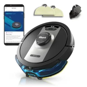 2-in-1 Robot Vacuum Mop, Carpets, Hard Floors